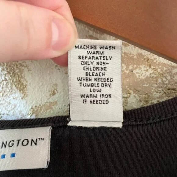 2 pretty black tops ❤️ Plus Size by Covington and P.S.E. - Picture 9 of 11